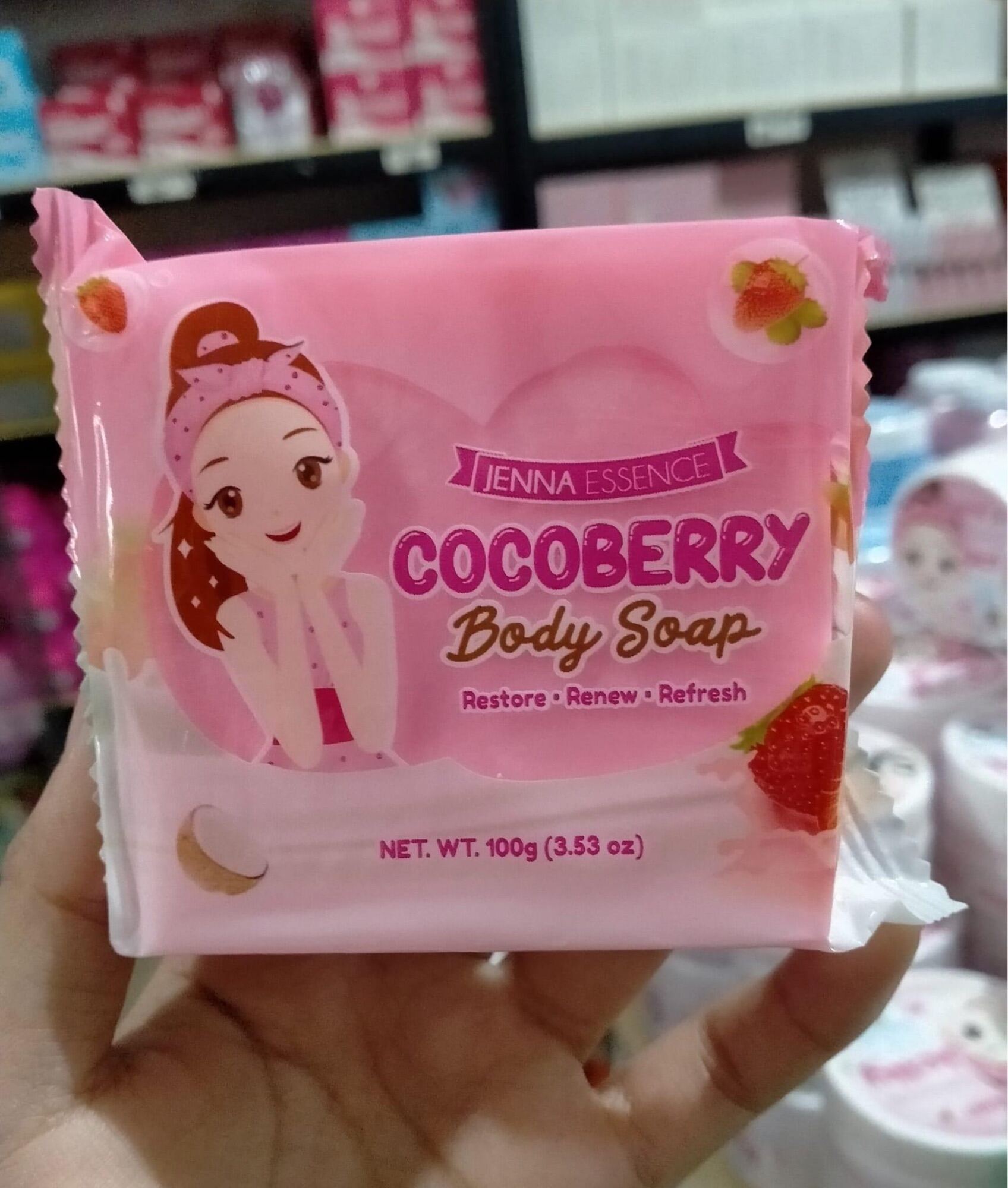 Rosmar Kagayaku Bleaching Soap 70G 10X INSTANT WHITE FACE AND BODY SOAP