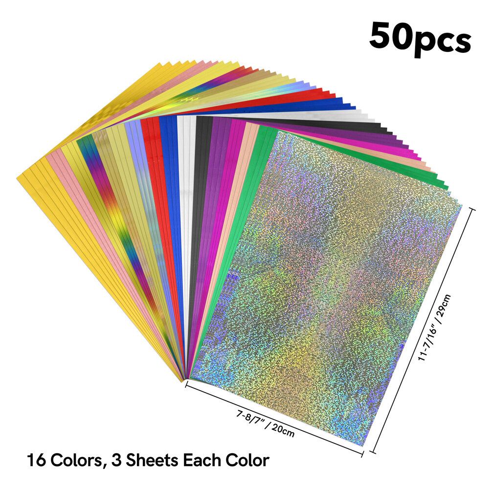 Feuilles Réactives De Toner 20x29cm - 100 Feuilles Pour Transfert Laser Et Plastification - Multicolores