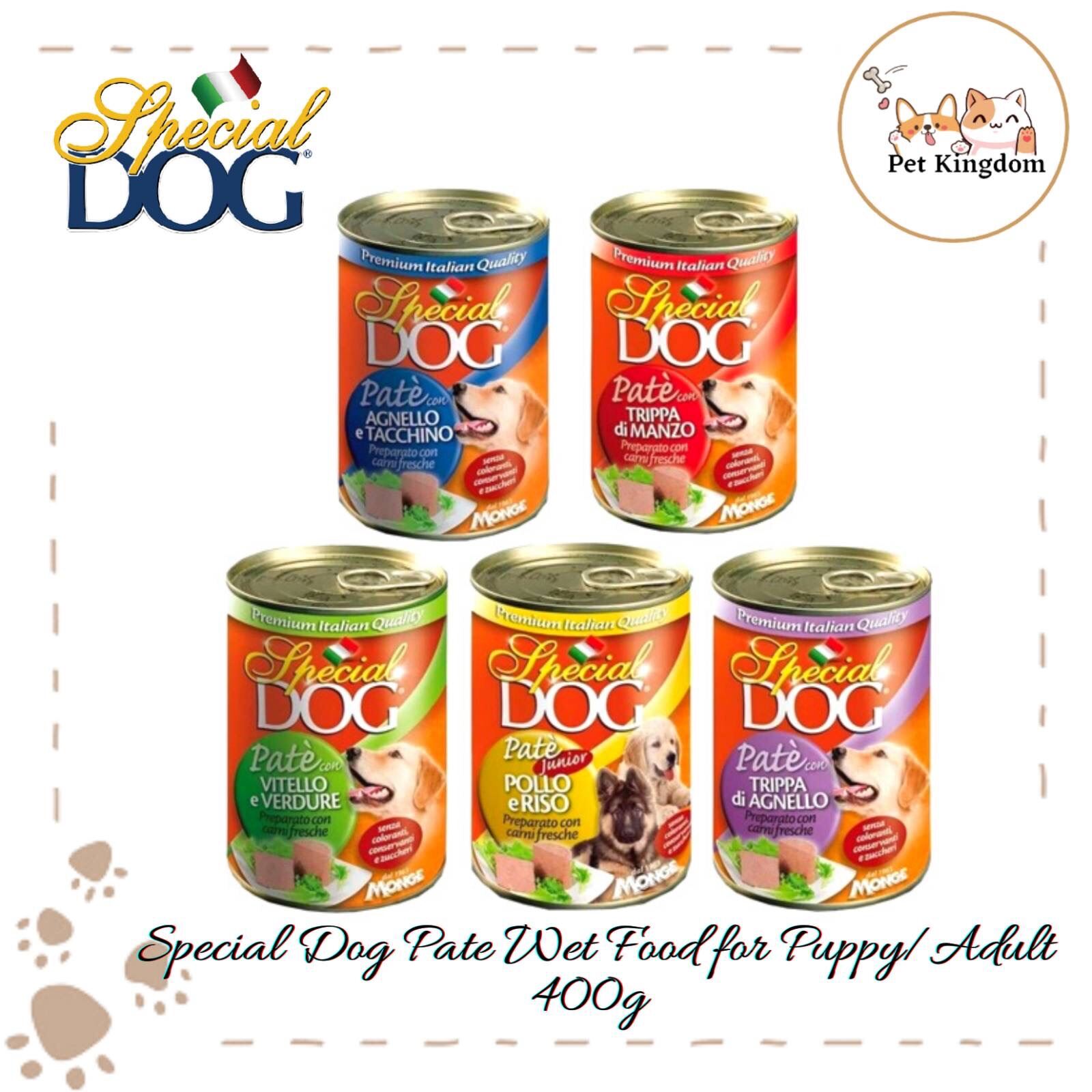 Special Dog Pate Wet Food for Puppy / Adult in Can