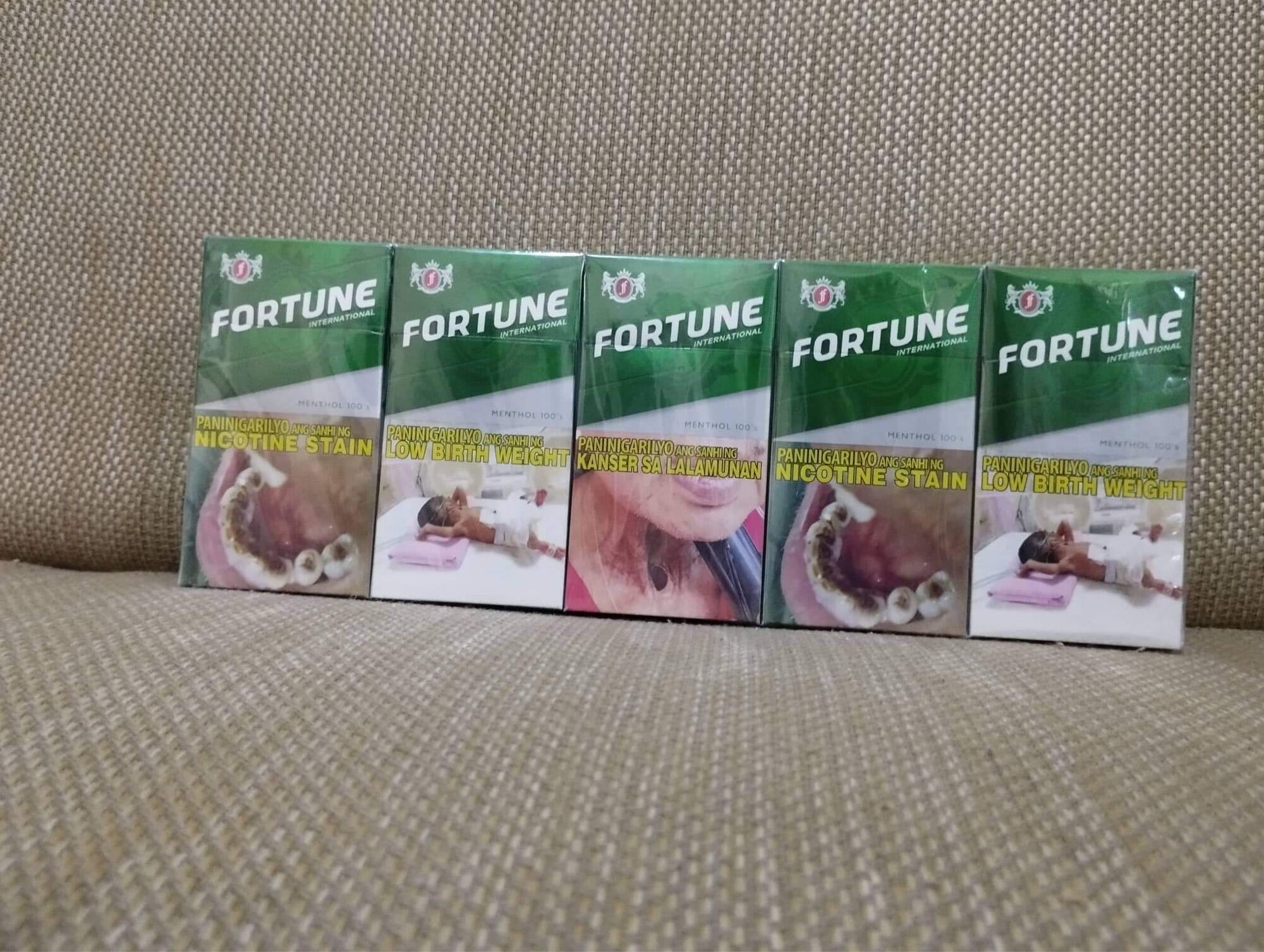 Cigarettes Fortune White/Green fliptop 1ream (10packs) Lazada PH