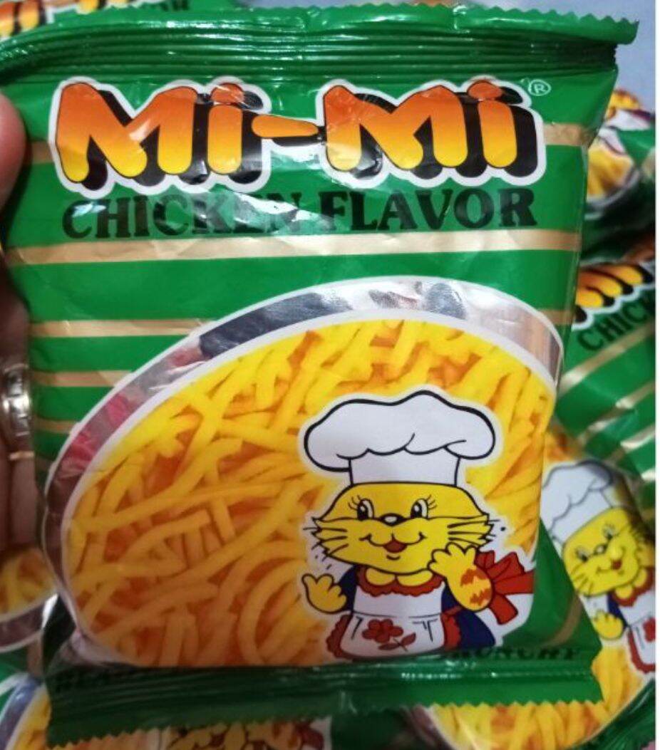 5.53 each 13 packs Mimi Chicken Flavor Noodle Snack 30g Mimi Lazada PH