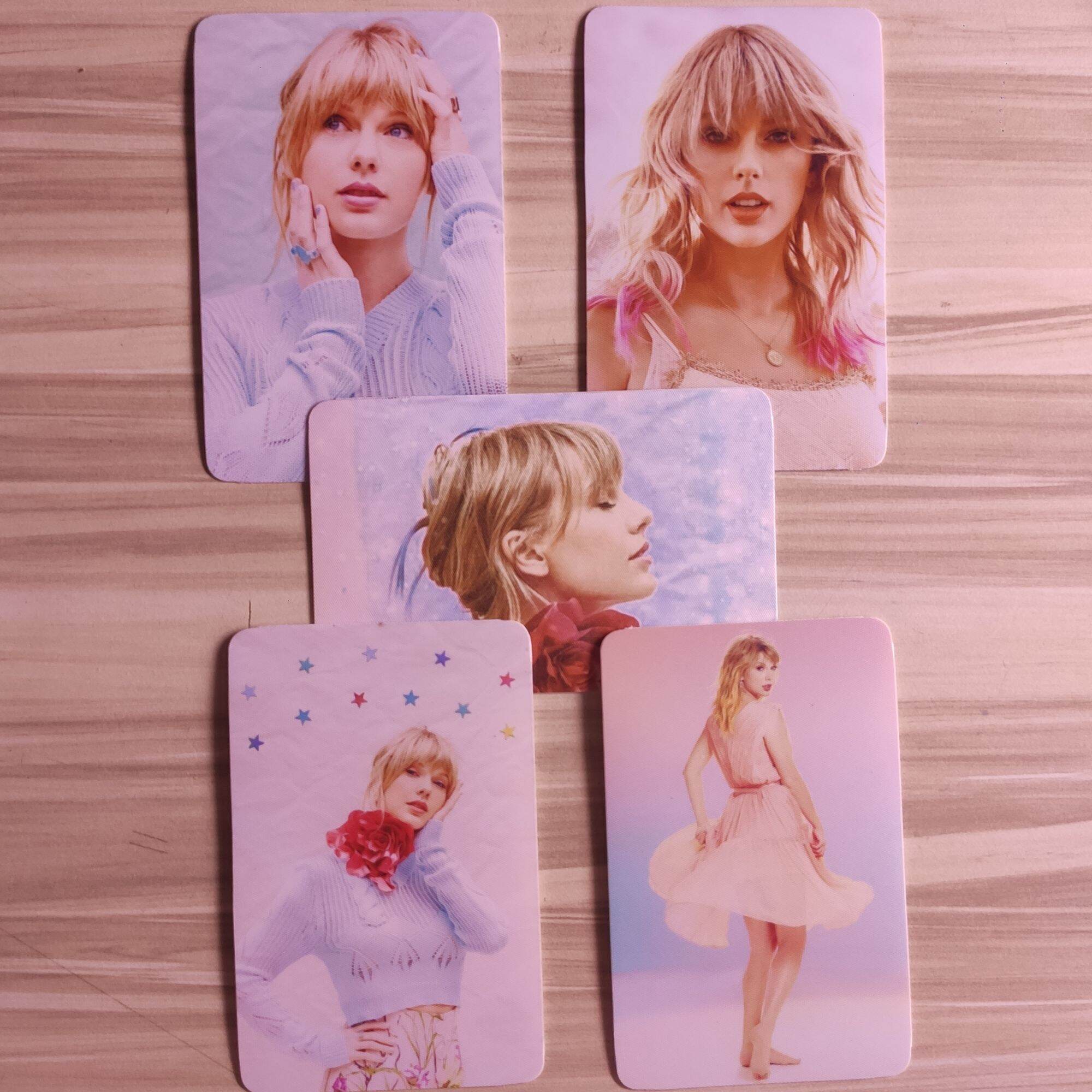 LOVER Taylor Swift 5pcs Set Photocards High Quality  Swiftie merch photo decor. 