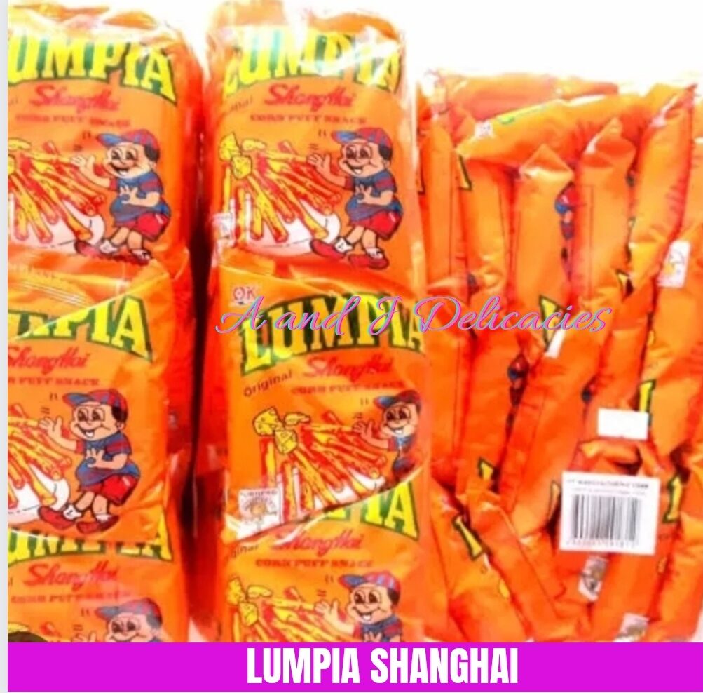 Lumpia shanghai Original Corn puff snack cheese Flavor (10 pcs per pack ...