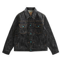 SauceZhan | Heavyweight White Suzhen Snake Year Denim Jacket 20 Ounces