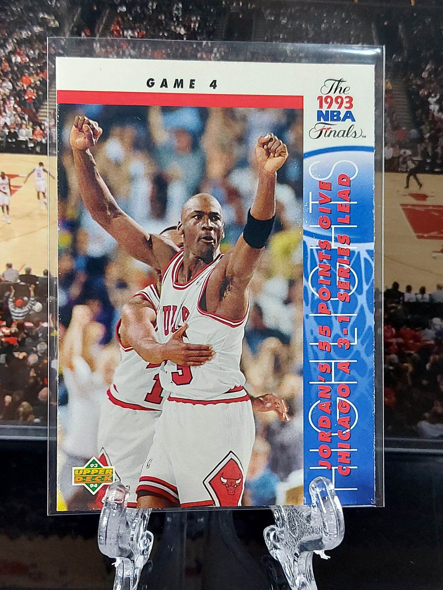 Michael Jordan 1993 Upper Deck Card #201