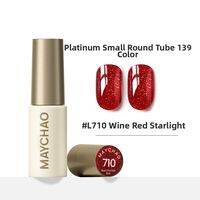 MAYCHAO | Durable Shiny Nail Polish Gel Red
