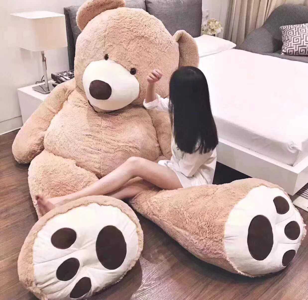 Costco Bear Oversized Plush Toy Giant Teddy Bear Doll Valentine's Day Birthday Gift for Girls