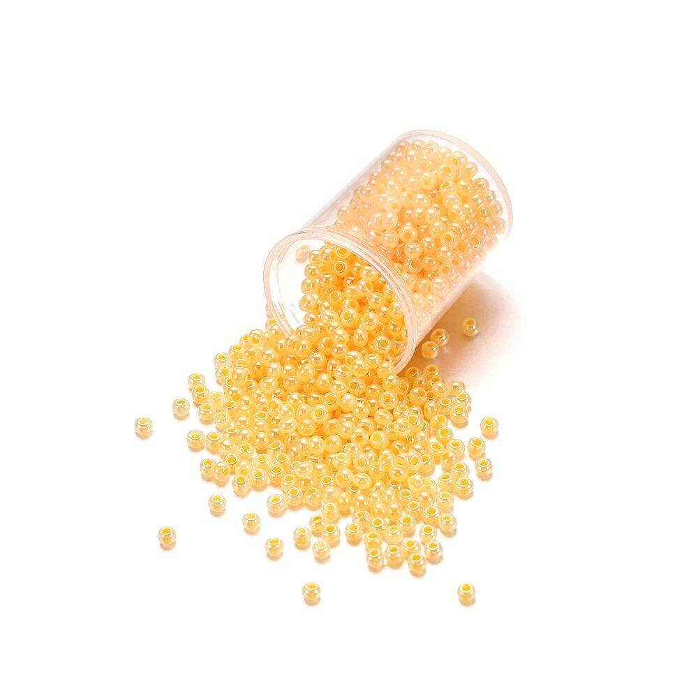 3mm Glass Glossy Seeds Beads DIY for making accessories 20grms