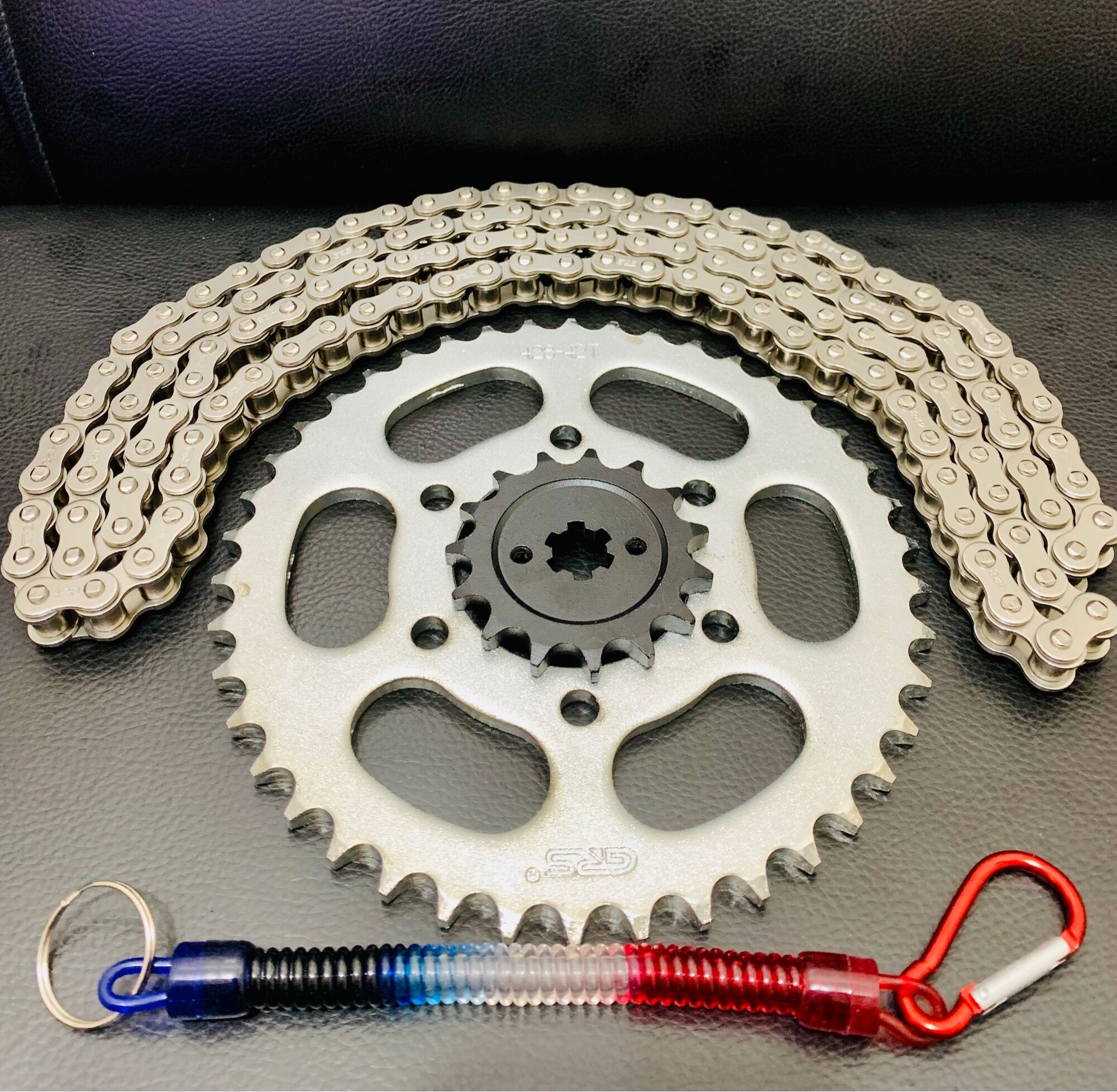 BAJAJ/CT100/CT125 CHAIN AND SPROCKET SET HEAVY DUTY | Lazada PH