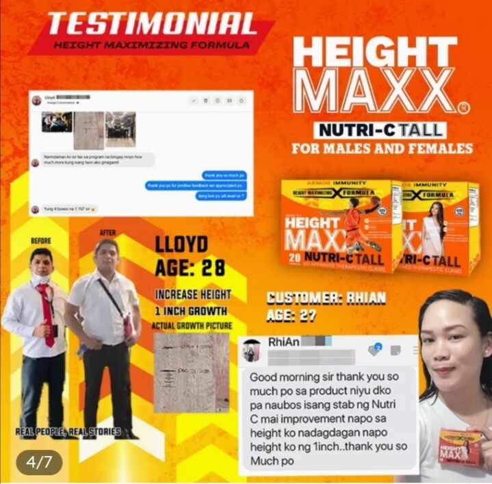 HEIGHT MAXX NUTRI-C TALL (20 CAPSULE). 