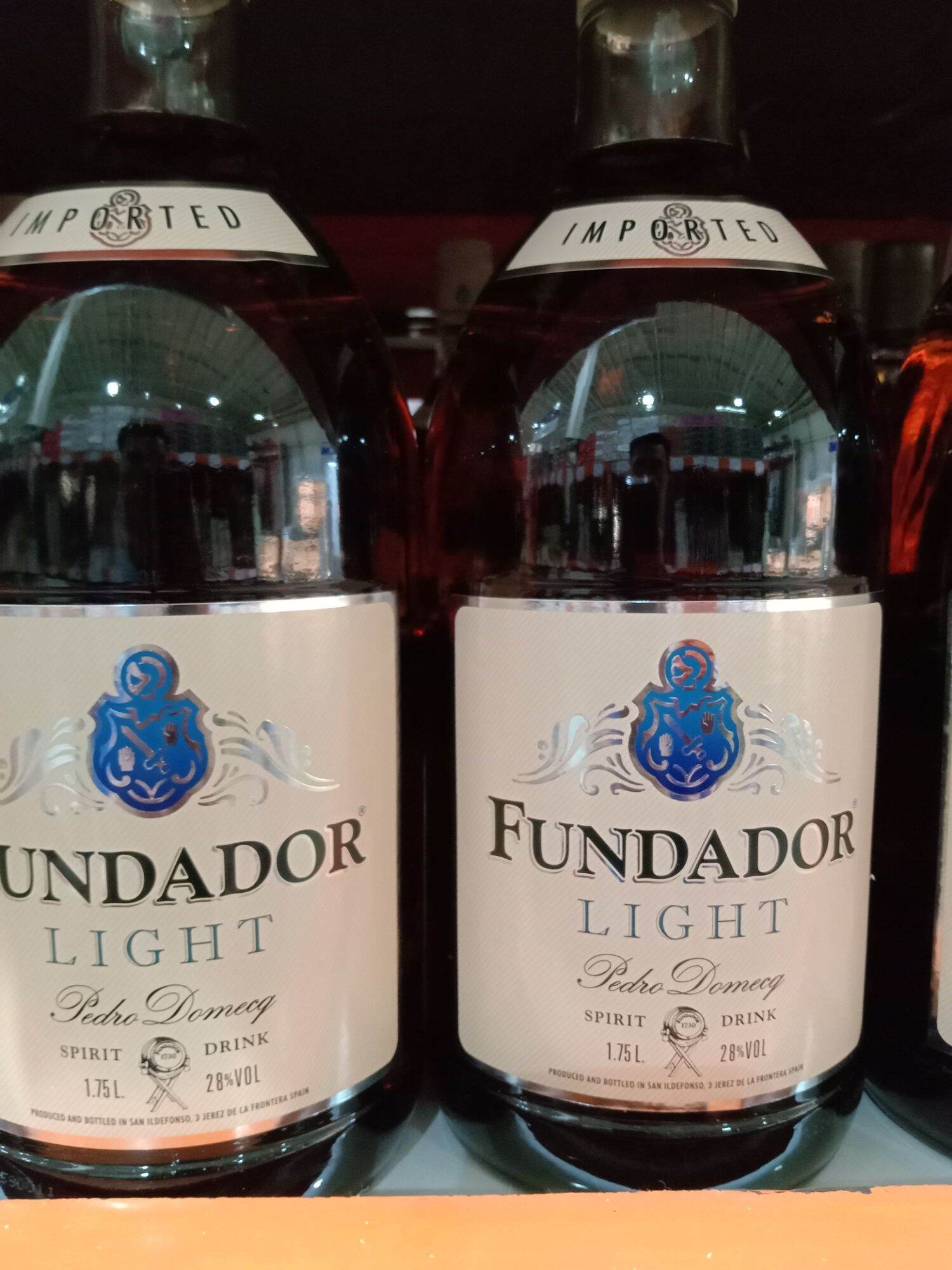 FUNDADOR LIGHT 1.75L Lazada PH