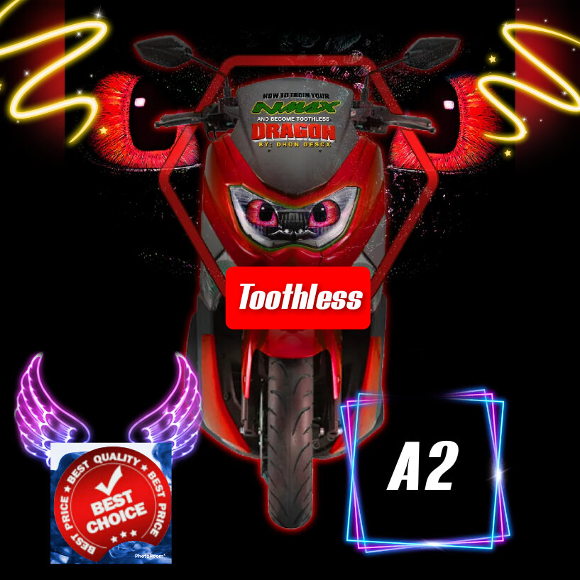Nmax v1 Toothless/3m adhesive. 