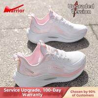 Warrior | Cherry Blossom Pink Breathable Thick-soled Cushioning Casual Sports Shoes