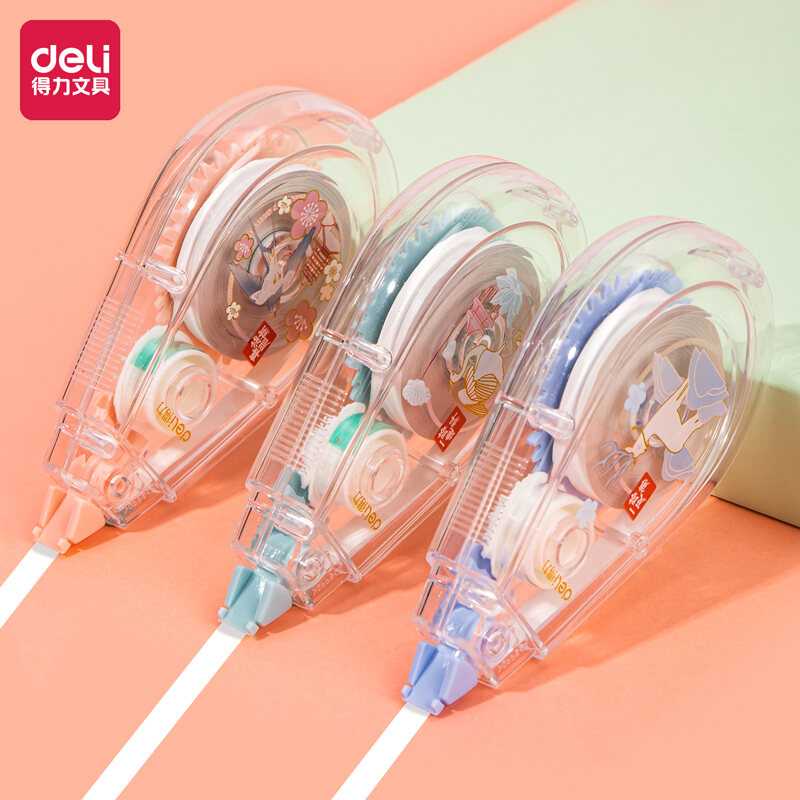 Deli Stationery Summer Palace Student Correction Tape Correction Paper