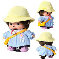 Monchhichi | Dress Overalls T-Shirt Design Plush Doll Without Support