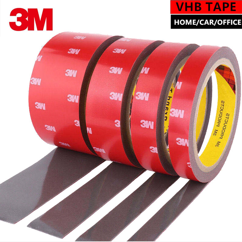 3M Tape Strong Permanent Double Sided Super Sticky Foam Tape For Vehicle Car 5 10 15 20MM 3 meters General Purpose Duct Tape Lazada Lazada PH