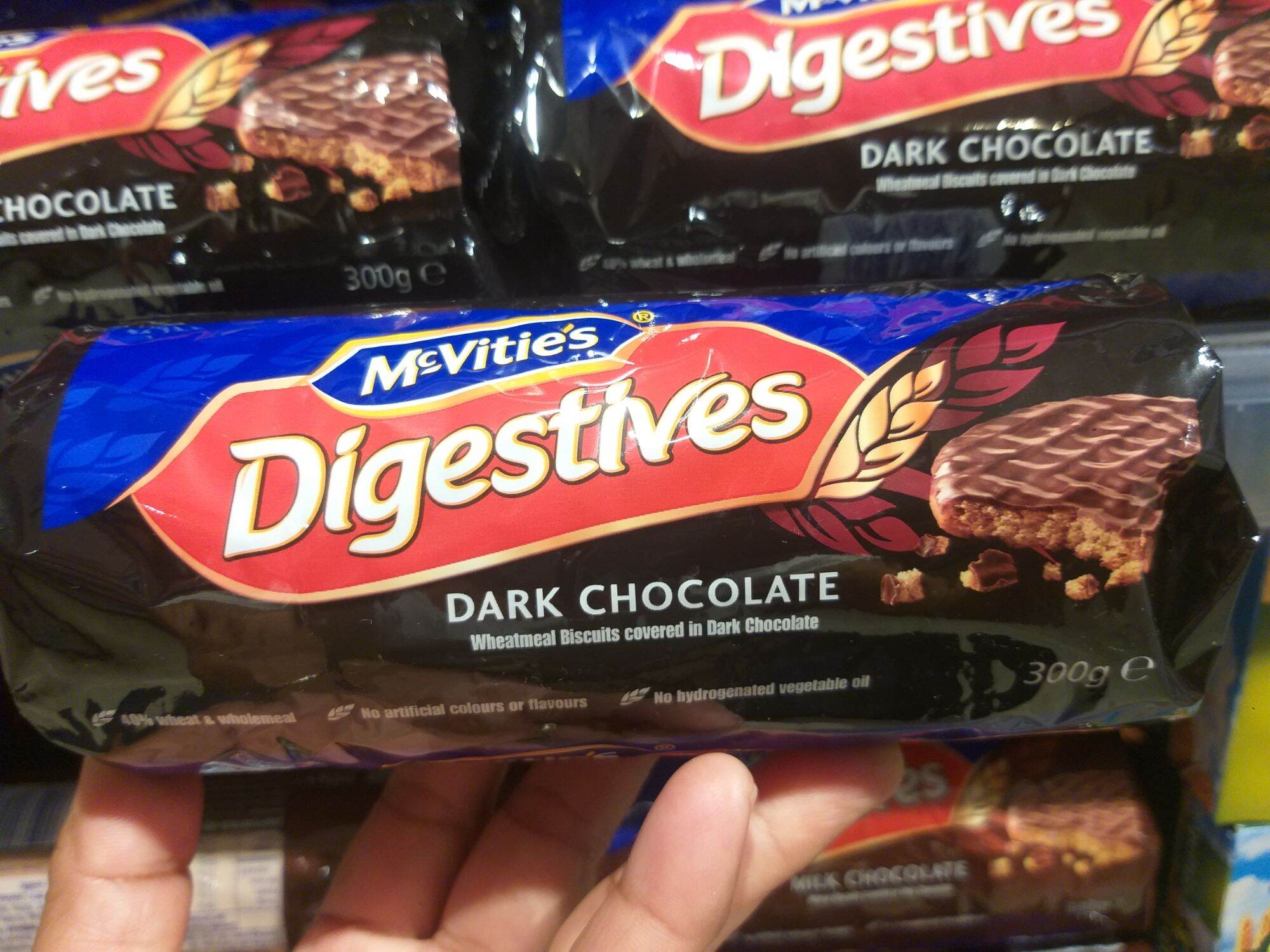 Mcvities Digestives Dark Chocolate Wholewheat Biscuits 300g Lazada Ph