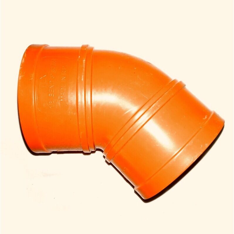 PVC ORANGE SANITARY ELBOW 4