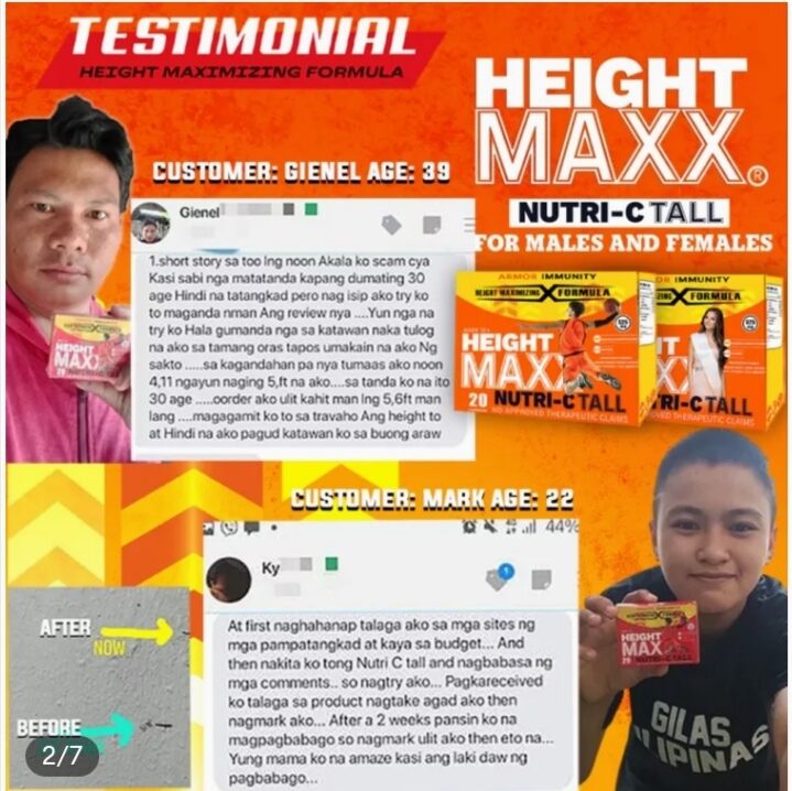 HEIGHT MAXX NUTRI-C TALL (20 CAPSULE). 