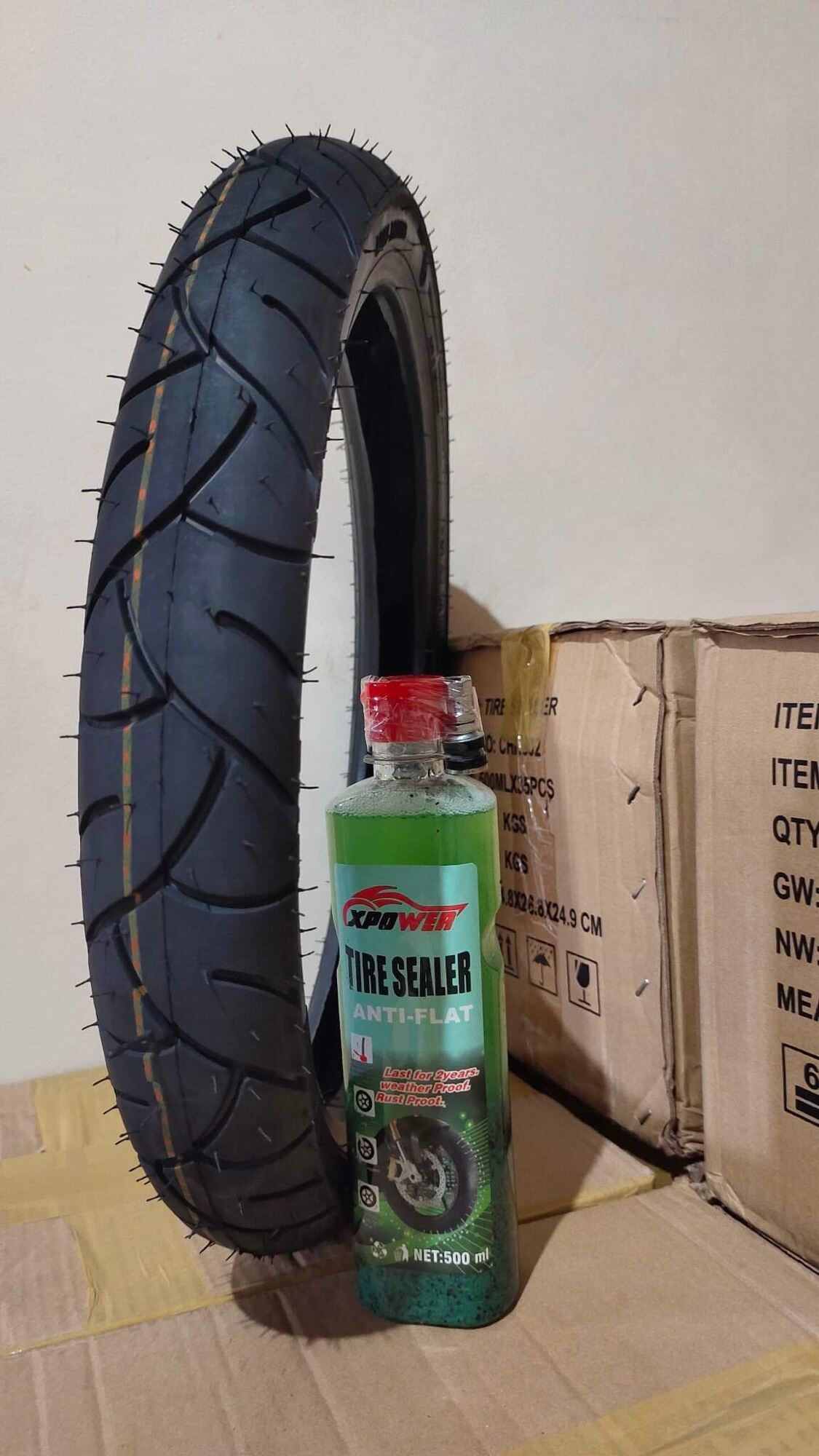 SAPPHIRE TIRE Size14” & 17” (Click,Beat,Mio,Skydrive,Raider,etc.),FREE Pito & Sealant Lazada PH