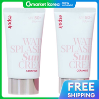 Espoir | 1+1 Espoir Water Splash Ceramide Sun Cream 60ml Tone-Up Moisturizing Barrier Hydrating