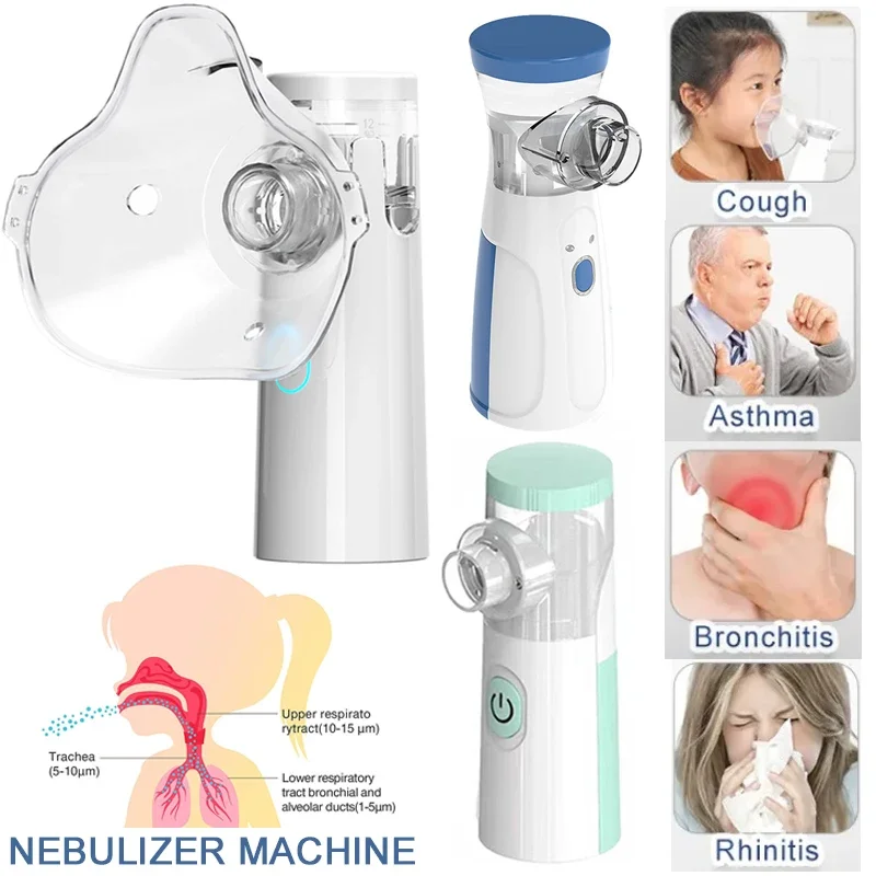 MELEDE Handheld Portable Nebulizer Ultrasonic Nebulizer