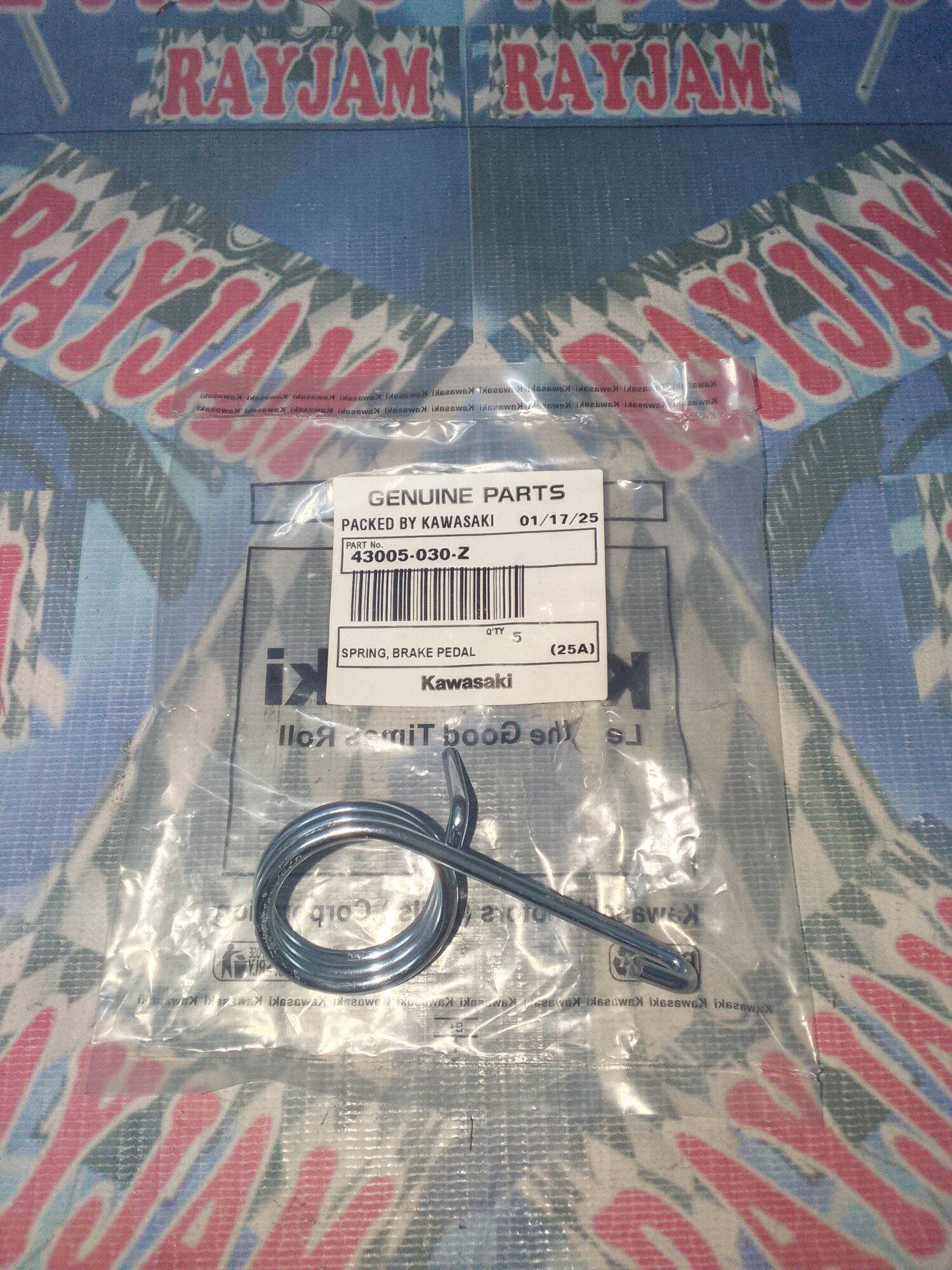 Foot Brake Pedal Spring Barako 1 / Barako 2 / Barako 3 Fi ZX 130