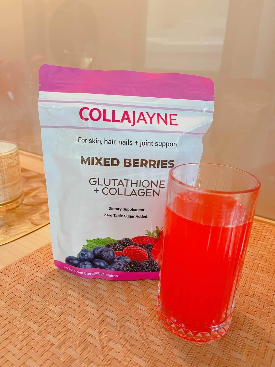 CollJayne mixed berries Glutathione+Collagen Lazada PH