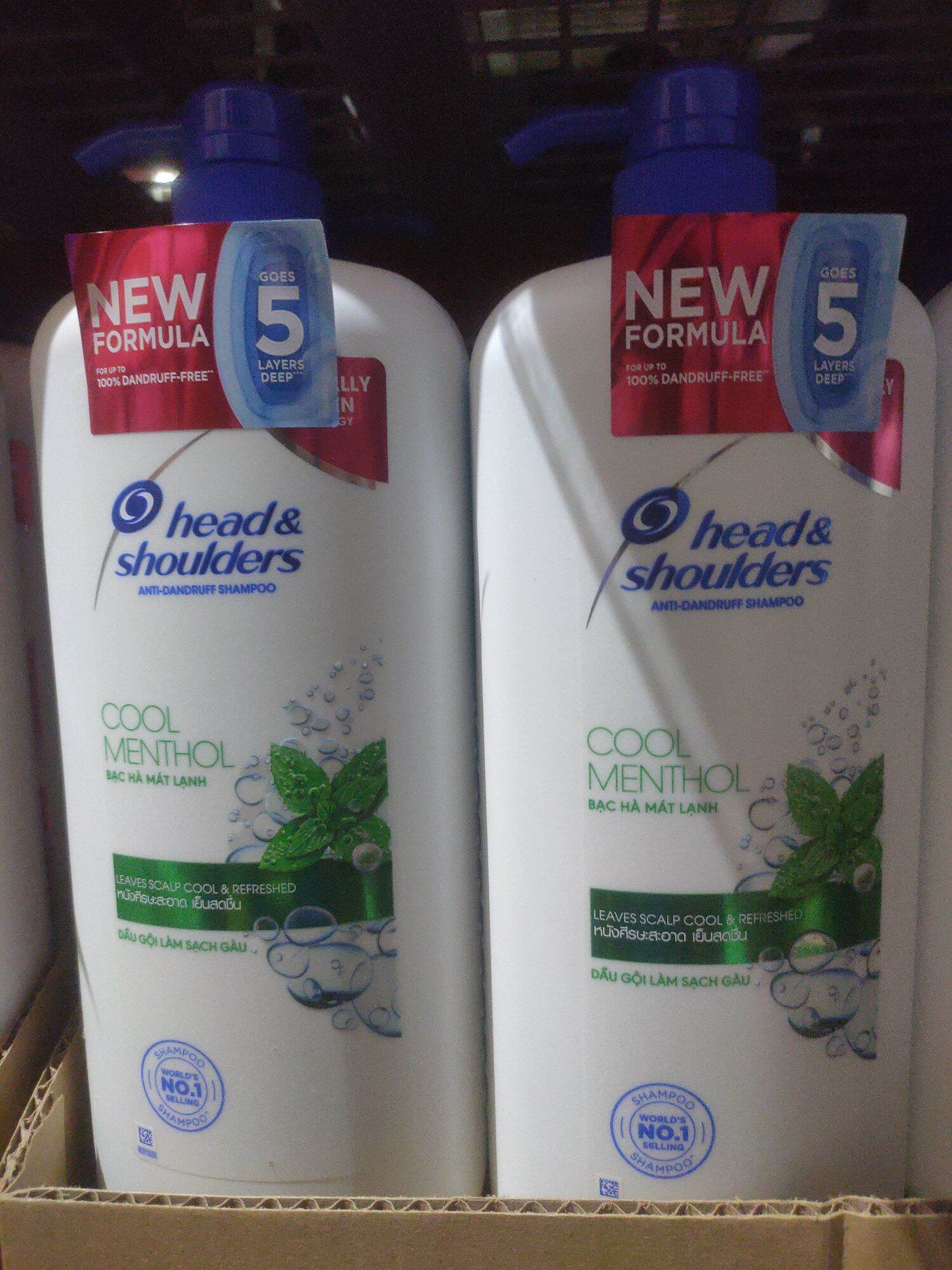 head and shoulder cool menthol shampoo 1.2L Lazada PH