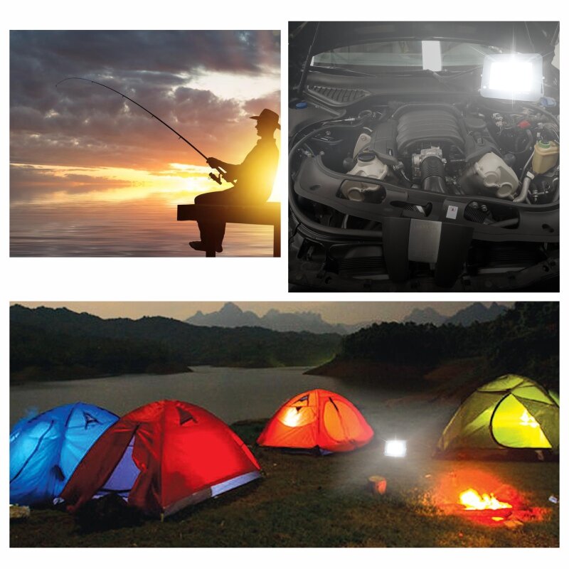 DC12V Led Flood Light 20W 30W 50W 100W Outdoor Floodlight Spotlight IP66 Waterproof Light Reflector Portable 12 Volt Led Lights.