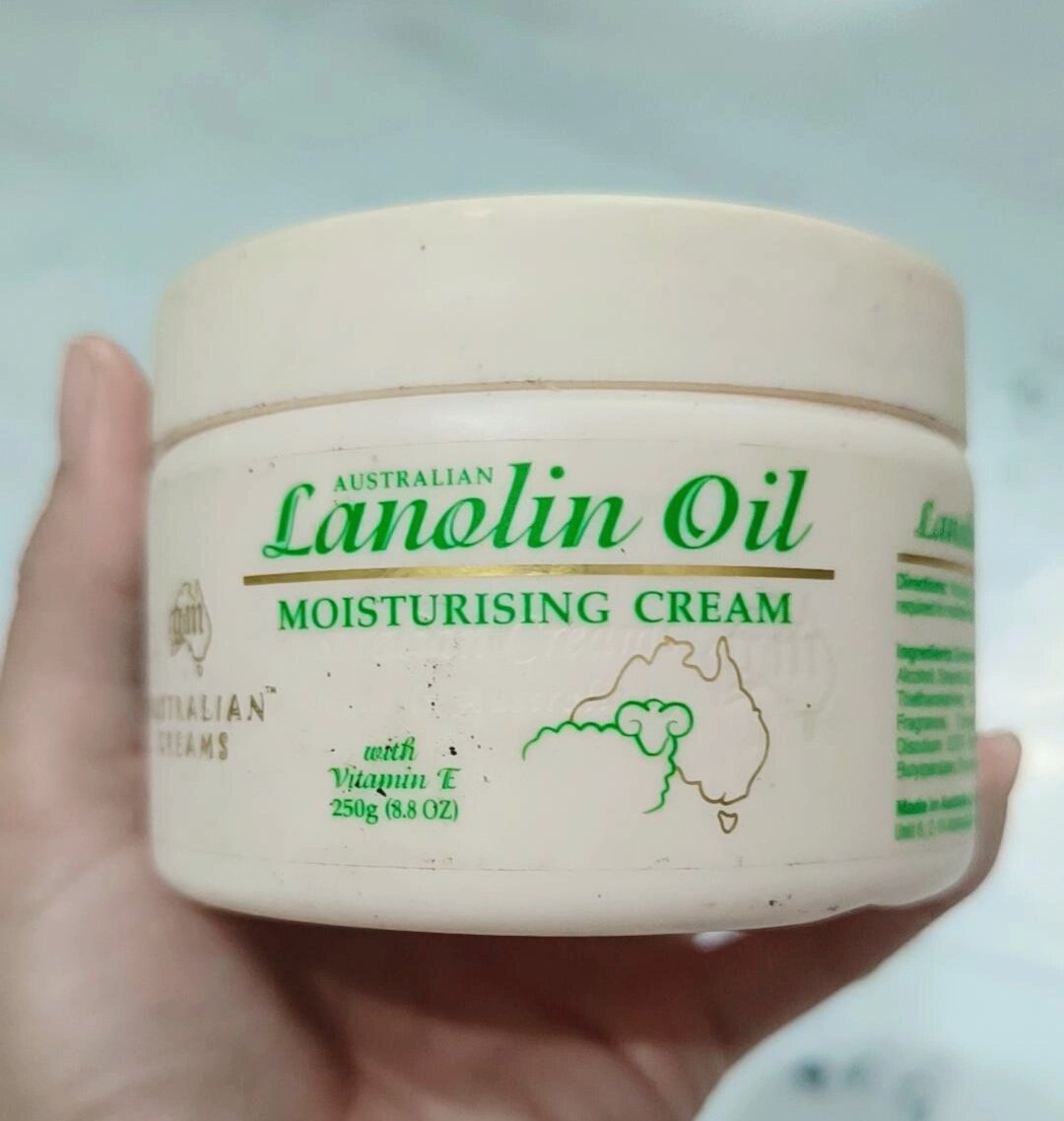 Australian Lanolin Oil Moisturizing cream 250g vitamin E
