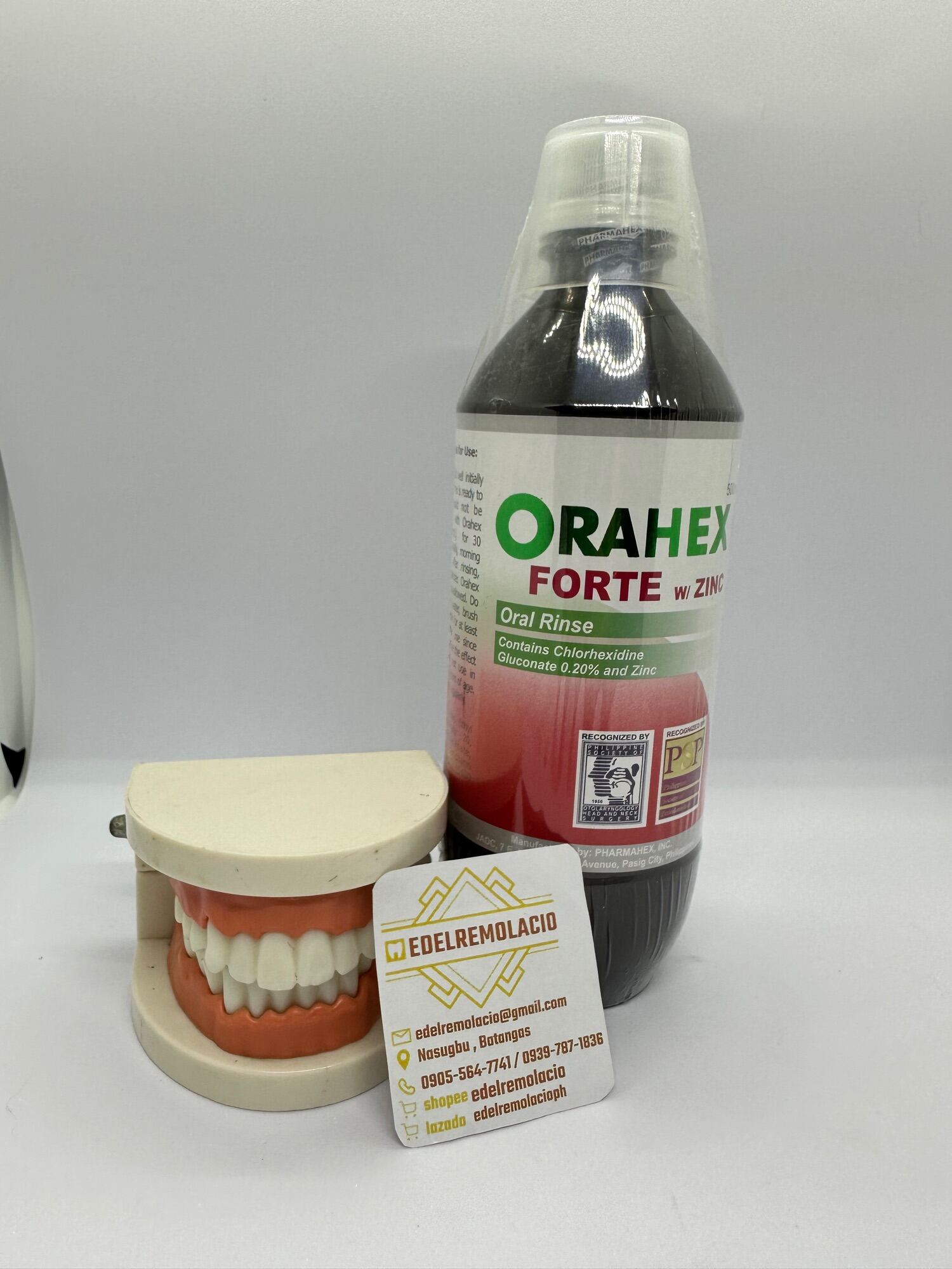 Orahex Forte with Zinc Oral Rinse, with Chlorhexidine Gluconate, most