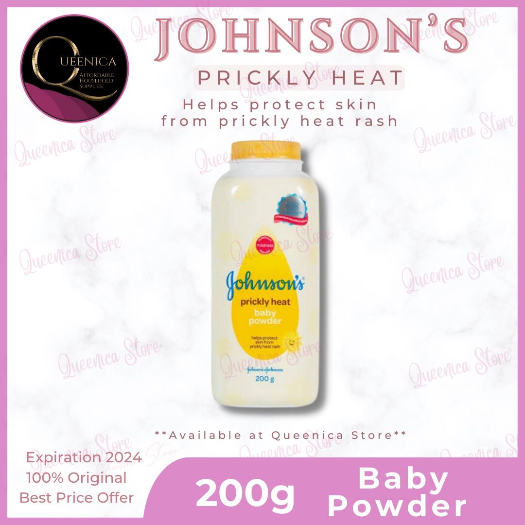 JOHNSON’S Prickly Heat Baby Powder 200g