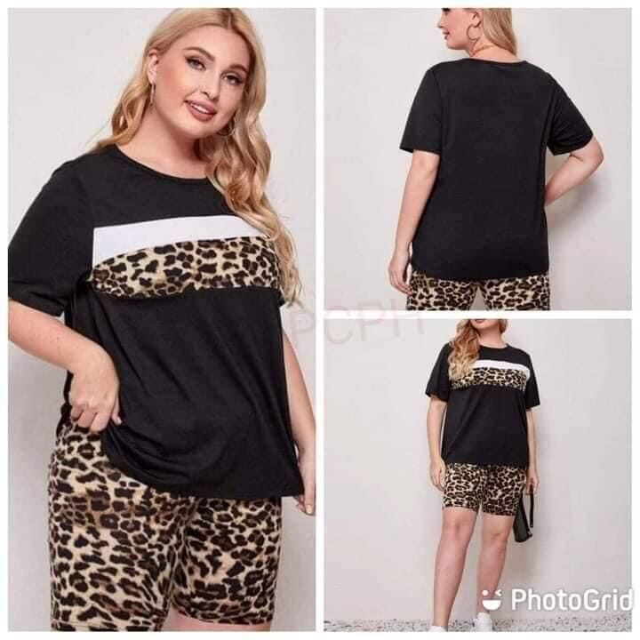 COMBI LEOPARD TERNO PLUS SIZE Lazada PH