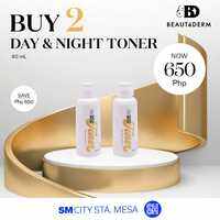 BUY 1 TAKE 1  BEAUTÉDERM Day & Night Facial Toner 60ml (Exp. 05/2028) - Save Php 650 - Now 650 Php - Beauty ＞ Skin Care ＞ Toner & Mists