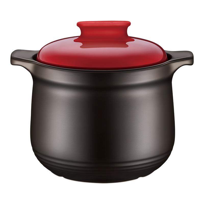 Supor Ceramic Sand Pot Slow Cooker Gas Stove Double Cover High Temperature Resistant Large And Small Capacity for Home Use Presyo 3,477 Piso*Libreng Shipping