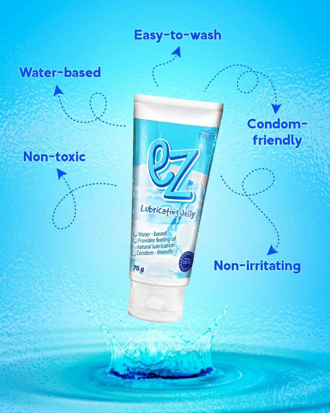 lubricant gel philippines EZ Lubricating Jelly - 75g Tube price in the Philippines main image 0