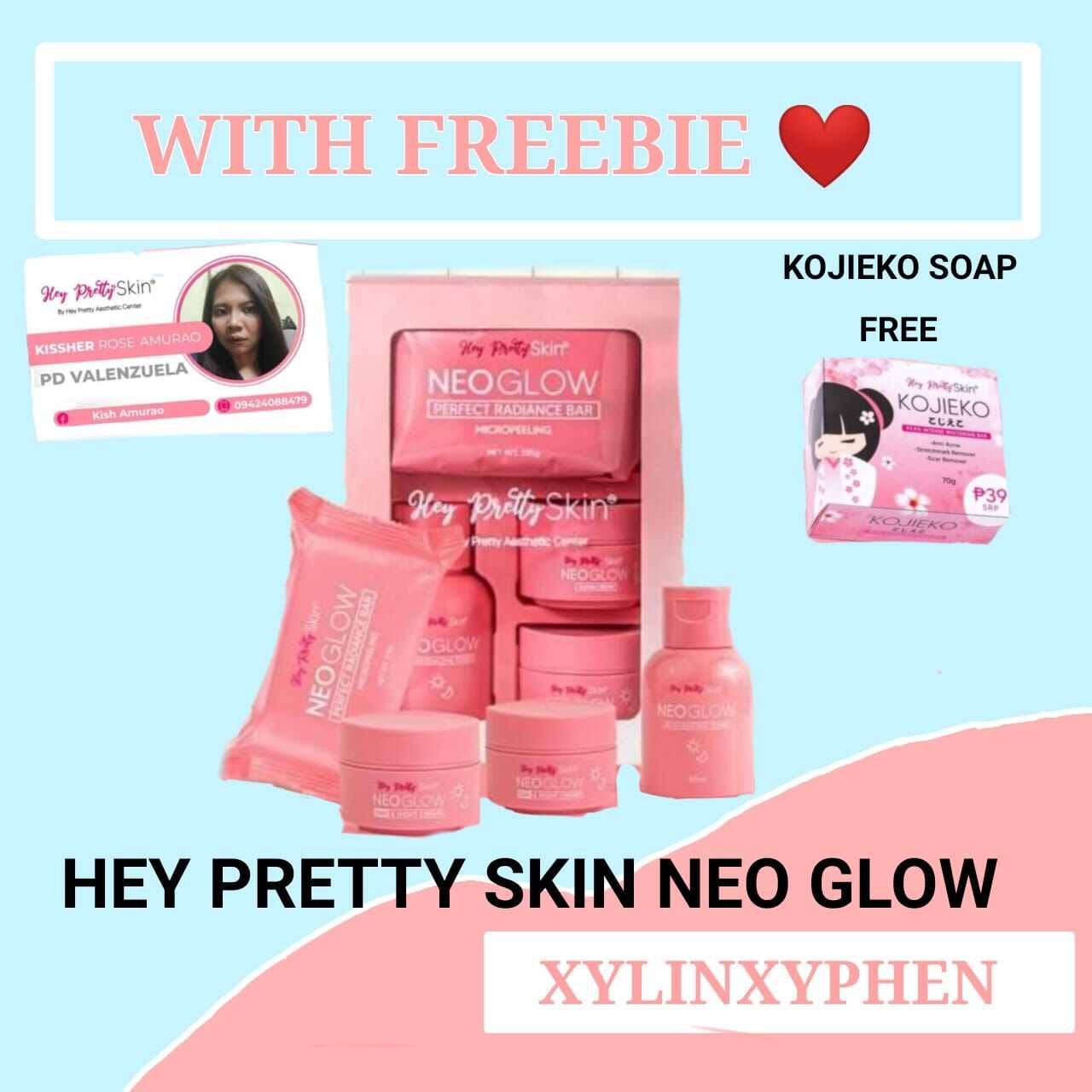 Neo Glow Rejuvenating Set By Hey Pretty Skin Lazada Ph 