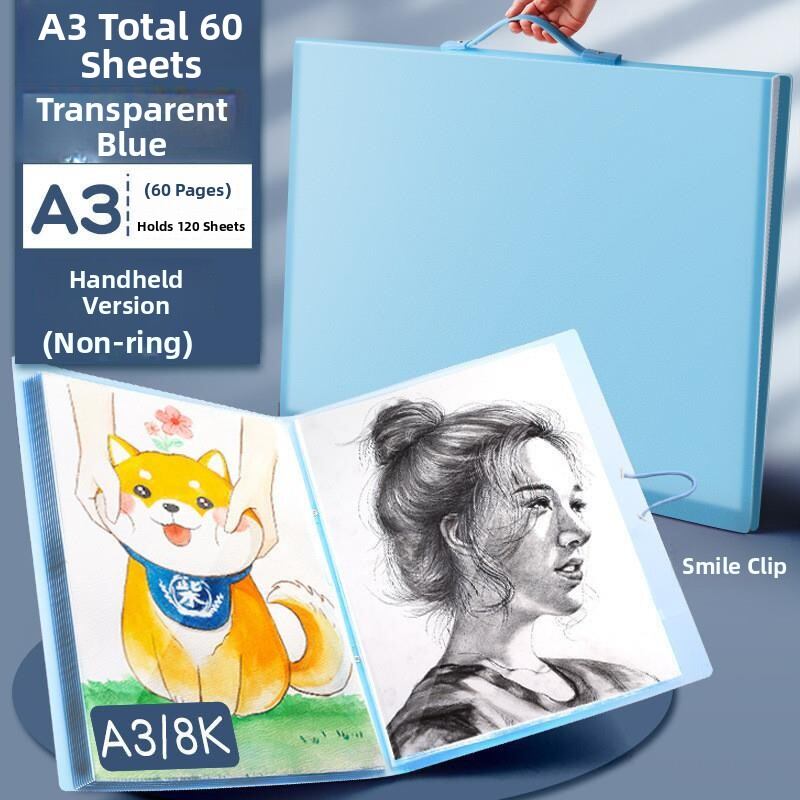 gumahus | Artwork Storage Portfolio A3 A2 8K 4K 8-Page A4