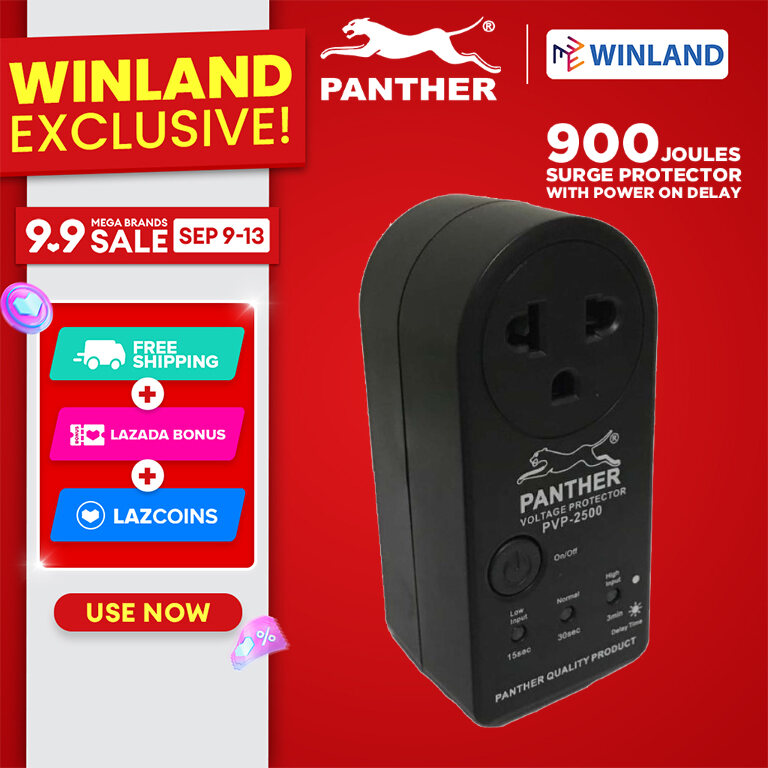 Winland Panther PVP-2500 Voltage Surge Protector, 2500 Watts