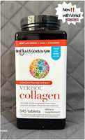Youtheory Collagen Concentrated with Verisol + Biotin+ Antioxidants 345 Tablets