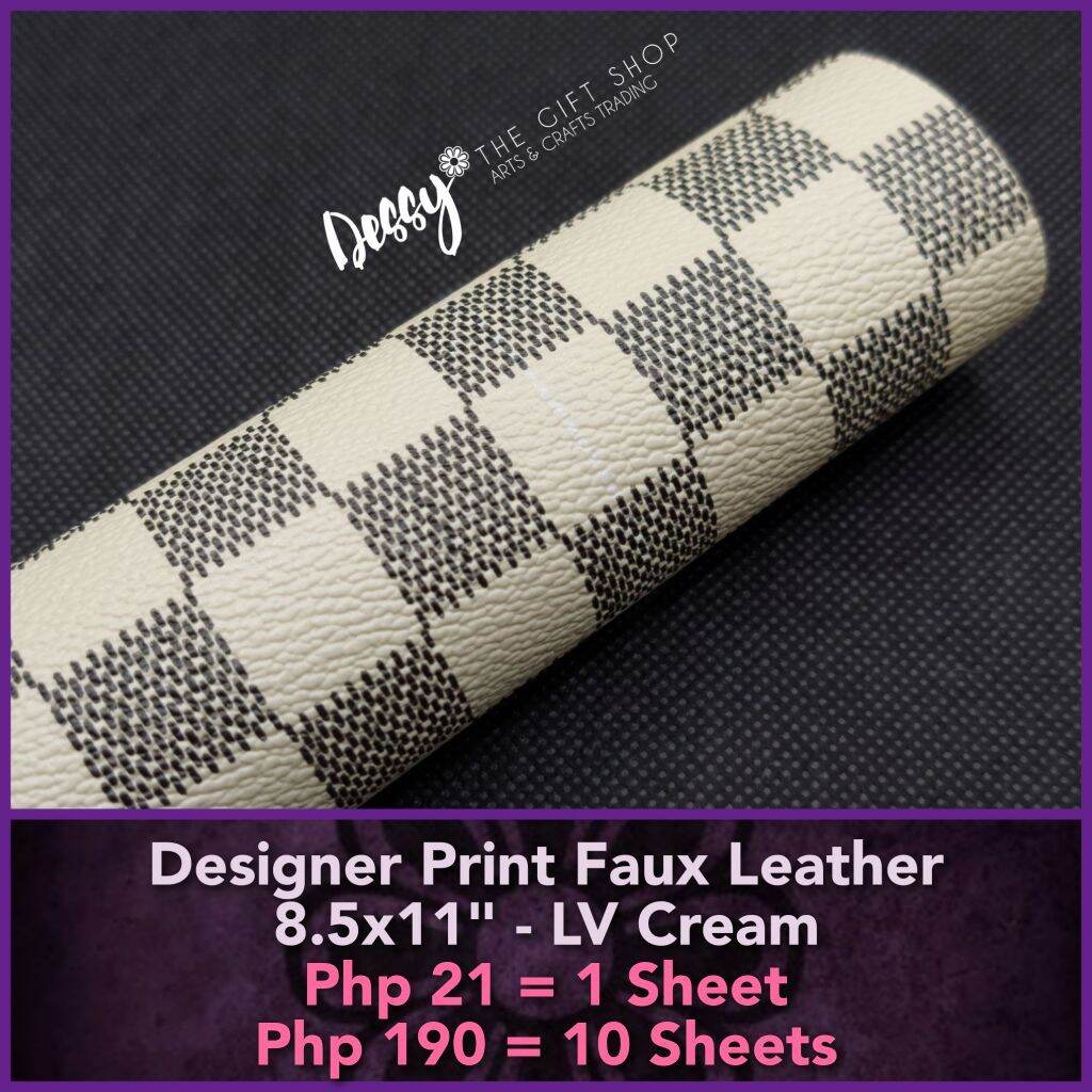 Yayamanin Designer Brand Faux Leather - 11x8.5- PVC Type (Short