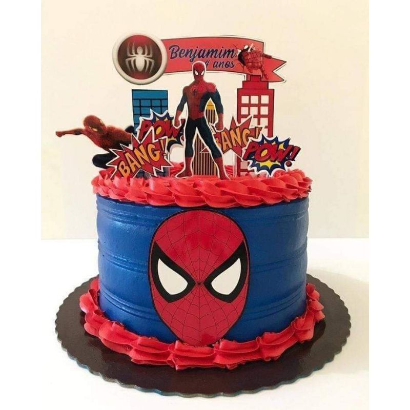 Spiderman cake (designer) by Yalu Yalu-sonthuy.vn