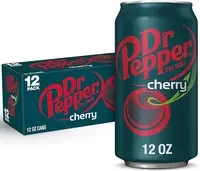 Dr. Pepper Cherry Soda 12 x 355mL