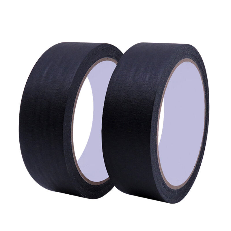 Black Masking Tape Tape Black Masking Tape Strong Widened Shredded ...