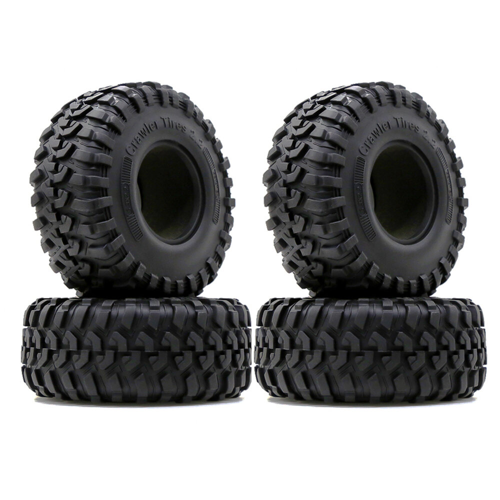 4 Llantas Beadlock De 2.2 Pulgadas Para Coches RC 1/10 – Aleación De Aluminio, Hexágono 12mm, Color Titanio