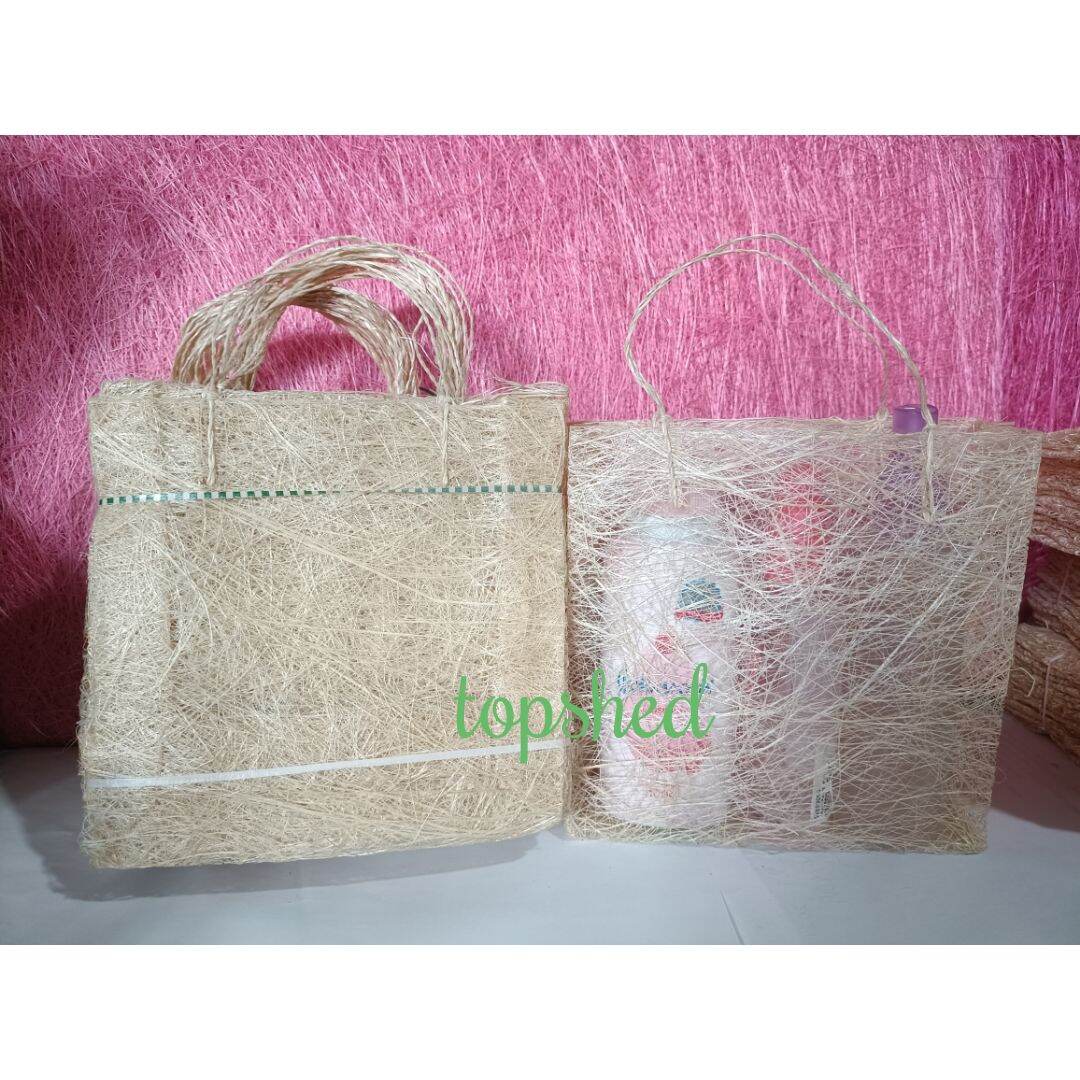 Abaca Bag 6x6x2, Sinamay Bag 6x6x2 