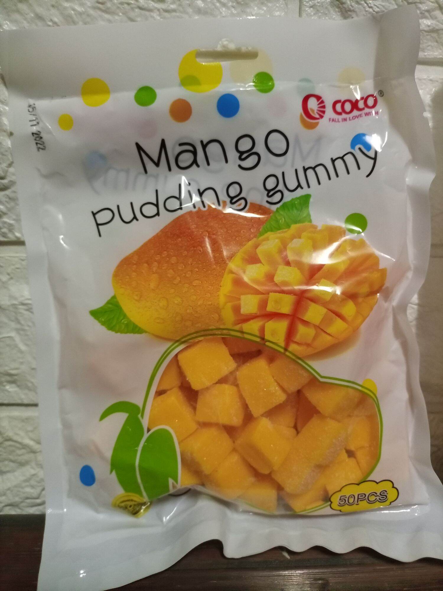 Mango Pudding Gummy ( 50pcs/pack) Lazada PH