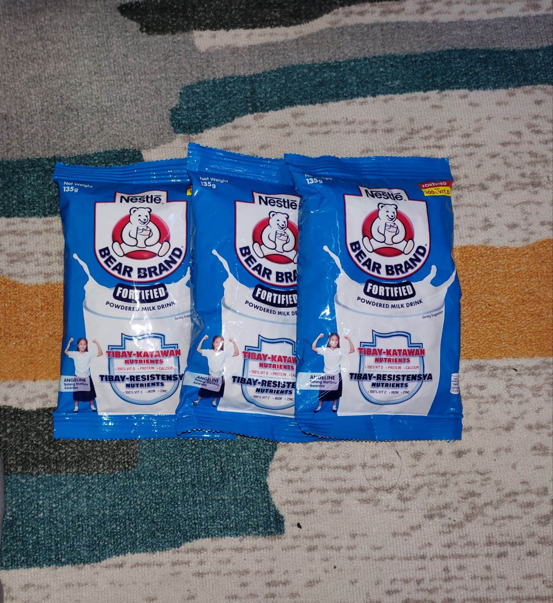 Bear Brand Fortified Powdered Milk 135g x 3 Lazada PH