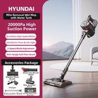 Hyundai | Cordless Vacuum Cleaner Powerful Suction for Pet Hair Wet and Dry